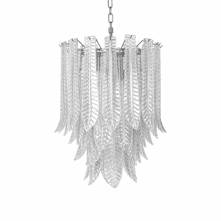 Silvae Veil Glass Chandelier - Vakkerlight