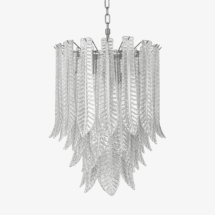 Silvae Veil Glass Chandelier - Vakkerlight