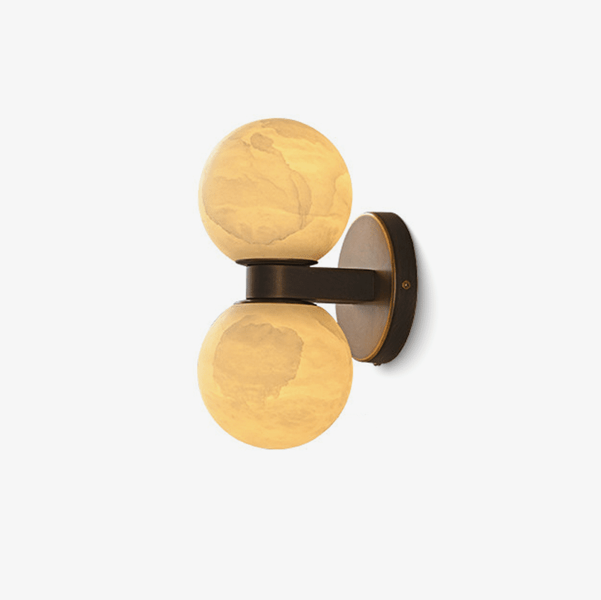 Alabaster Celestia Orb Wall Light - Vakkerlight