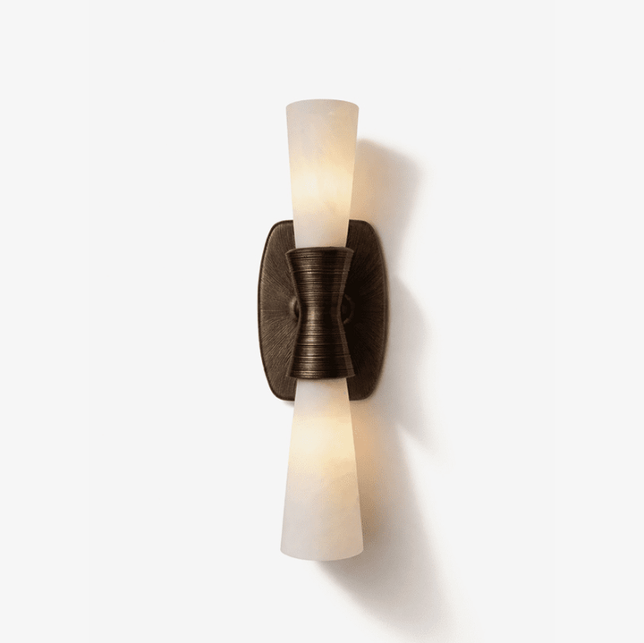 Opal Alabaster Twist Wall Sconce - Vakkerlight