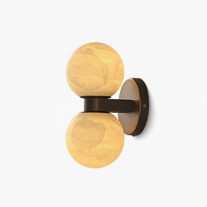 Alabaster Celestia Orb Wall Light - Vakkerlight