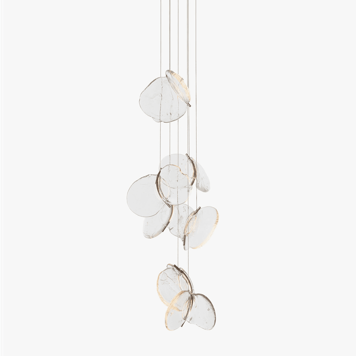 Luminous Glass Petals Pendant Lamp - Vakkerlight