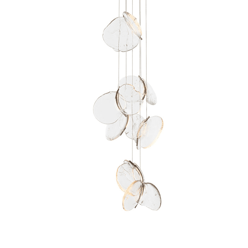 Luminous Glass Petals Pendant Lamp - Vakkerlight