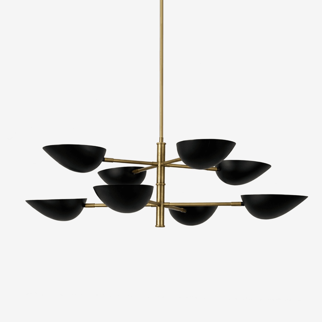 Vespera Brass Chandelier - Vakkerlight