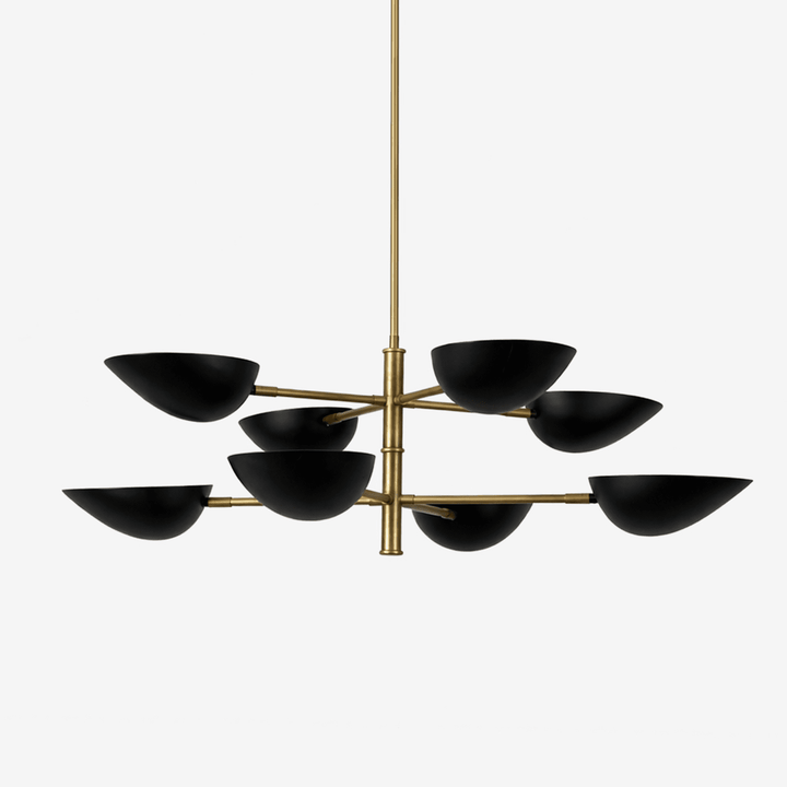 Vespera Brass Chandelier - Vakkerlight