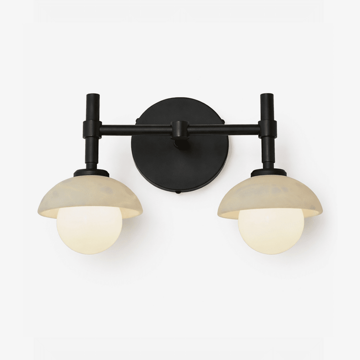 Milo Alabaster Double Wall Light - Vakkerlight