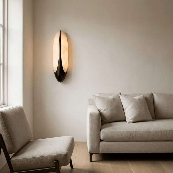 Elara Alabaster Wall Light - Vakkerlight