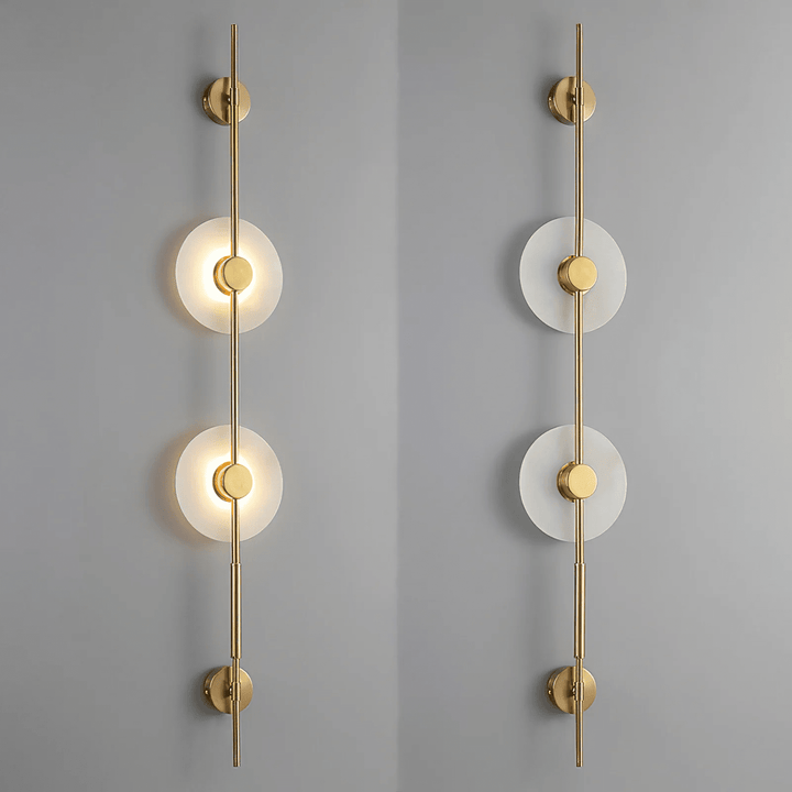 Alabaster Vertical Wall Sconce - Vakkerlight