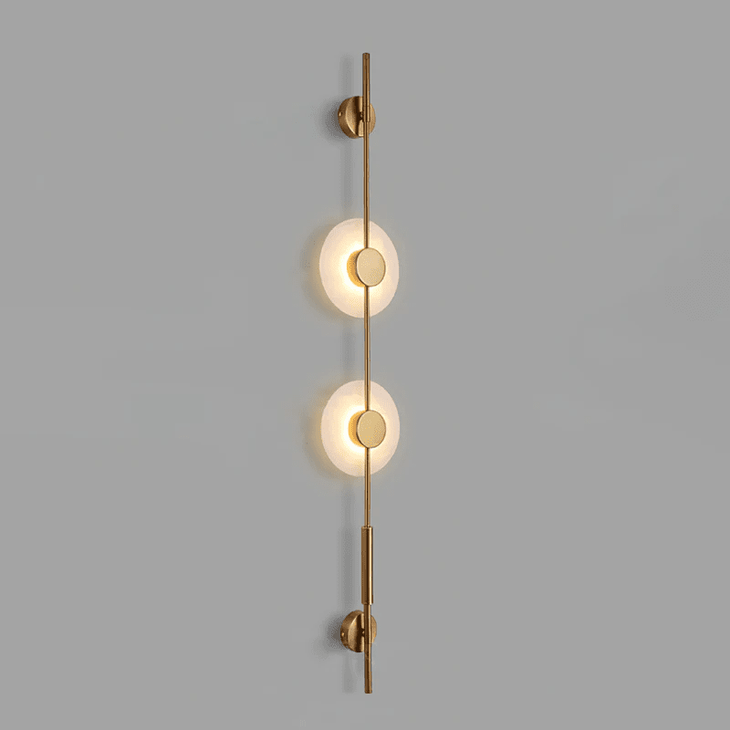 Alabaster Vertical Wall Sconce - Vakkerlight