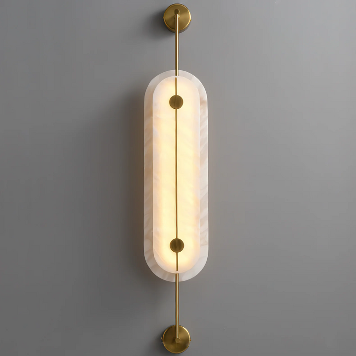 Solvane Alabaster Wall Sconce - Vakkerlight
