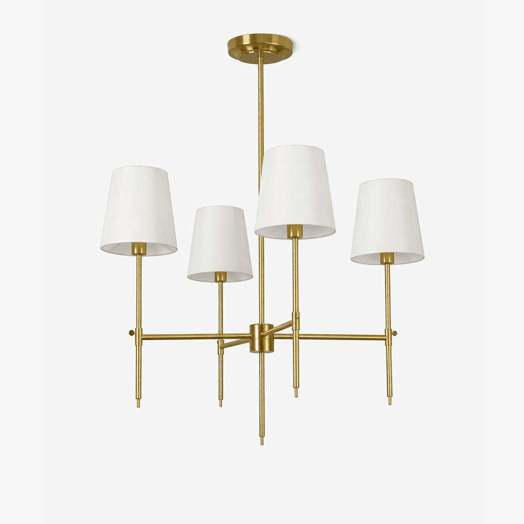 Elowen Brass Chandelier - Vakkerlight