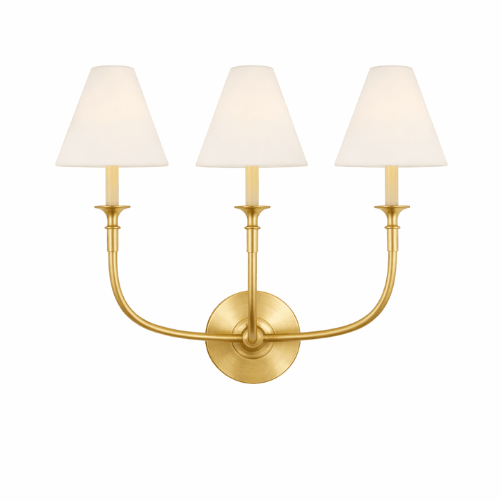 Lydia Three - Light Wall Sconce - Vakkerlight
