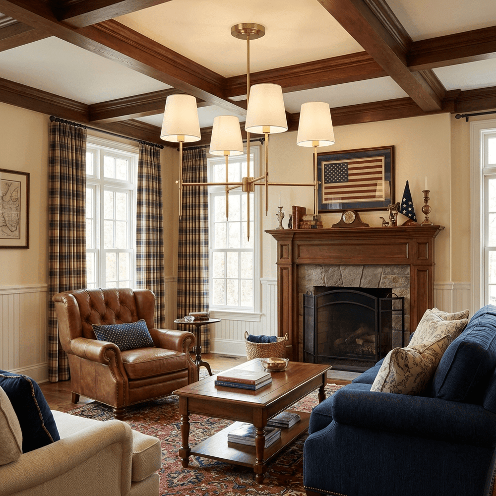 Elowen Brass Chandelier - Vakkerlight