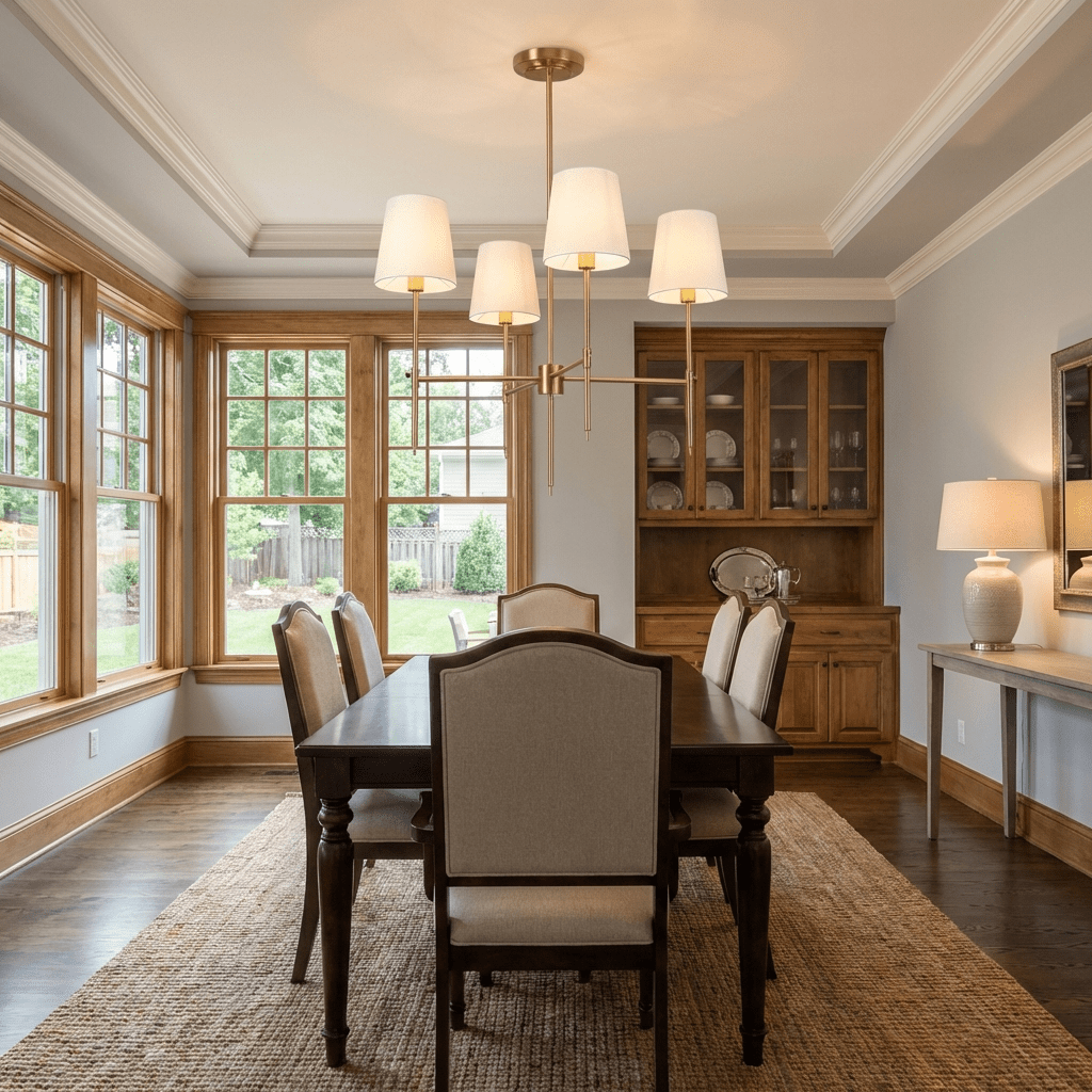 Elowen Brass Chandelier - Vakkerlight