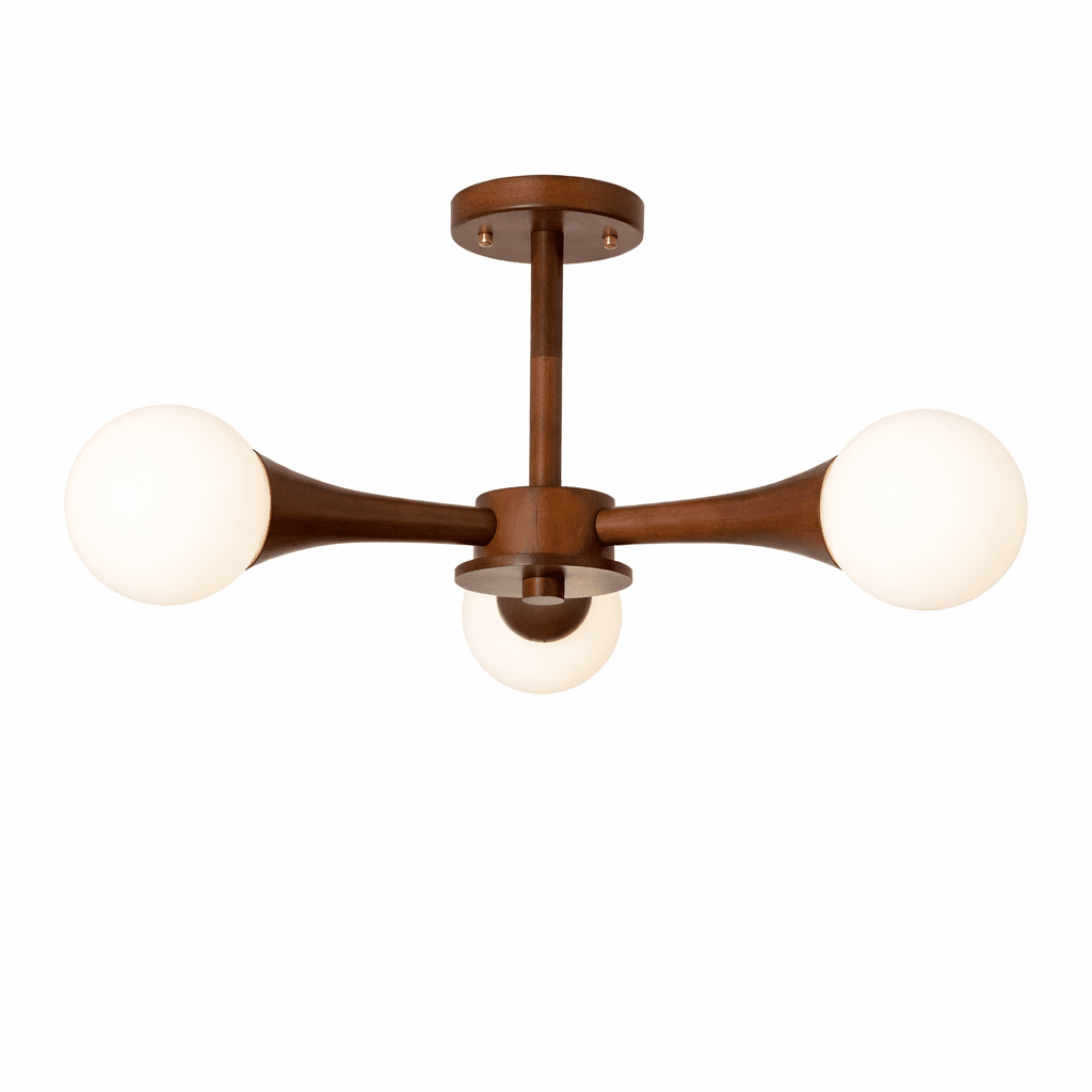 Wooden Nera Chandelier - Vakkerlight