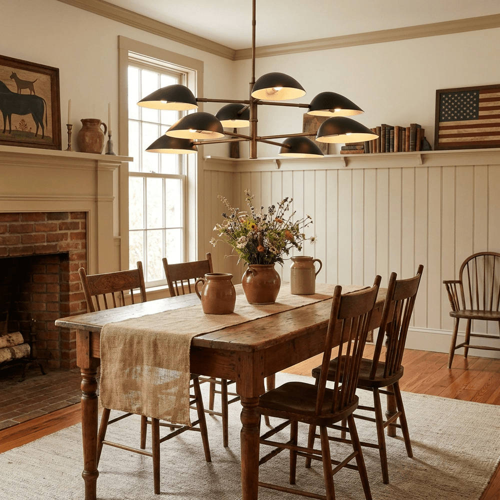 Vespera Brass Chandelier - Vakkerlight