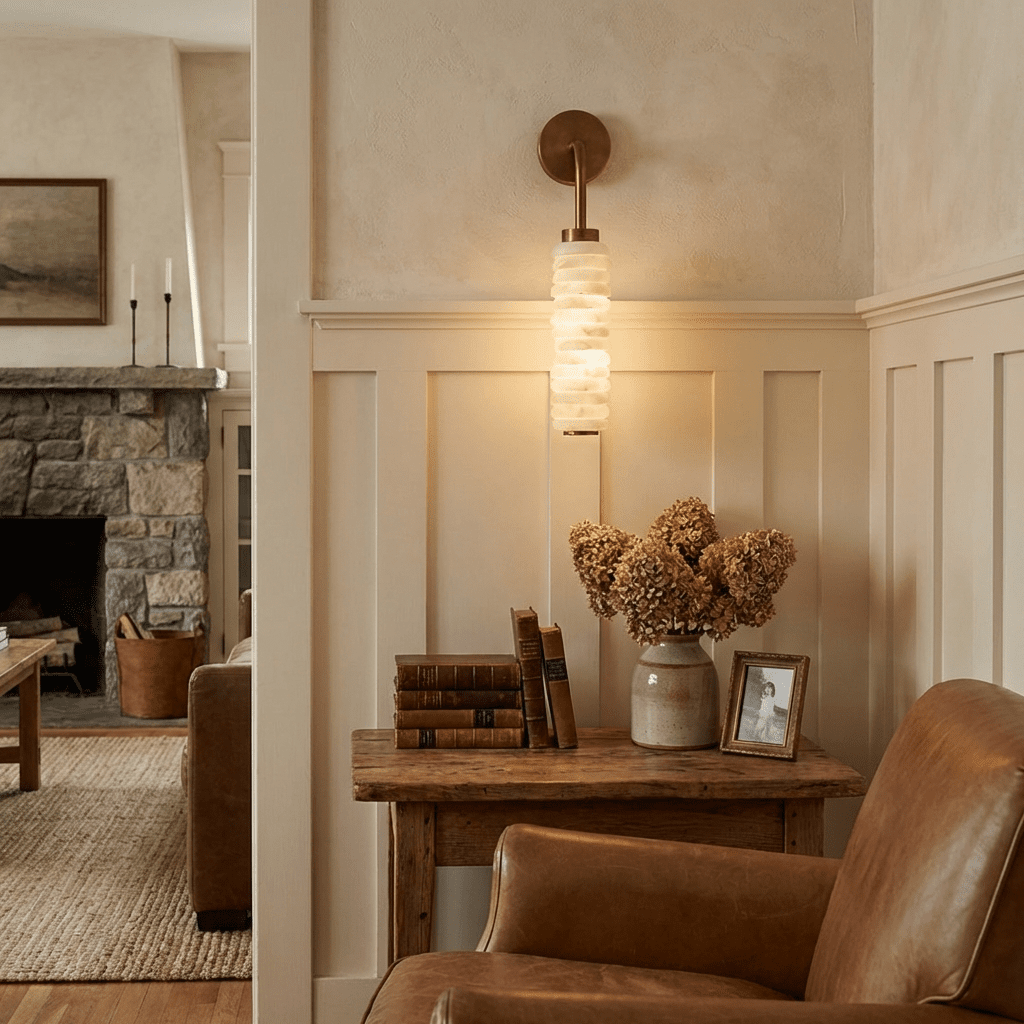 Helix Alabaster Wall Lamp - Vakkerlight