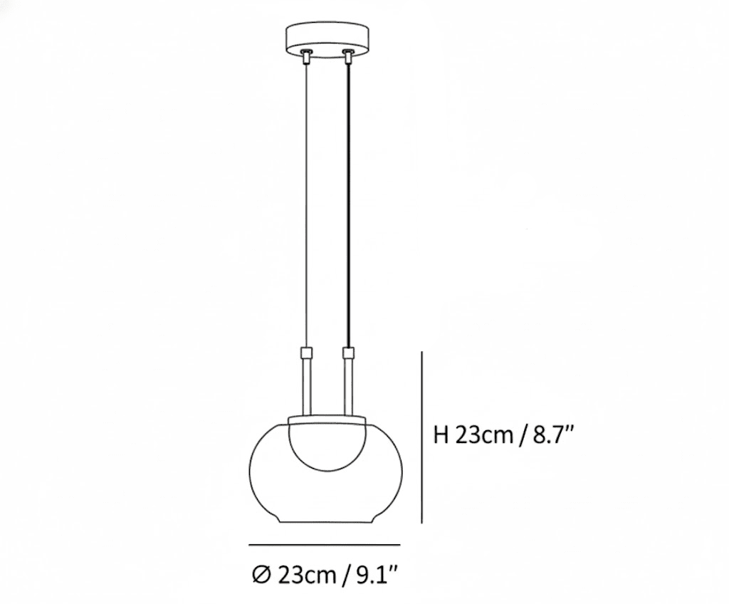 Mystique Halo Pendant Light - Vakkerlight