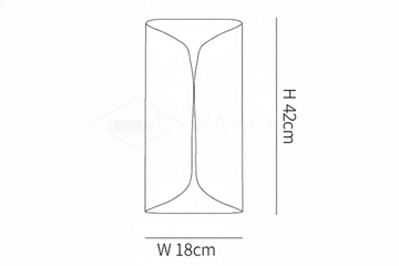 Lux Wall Light — Dimension drawings 2