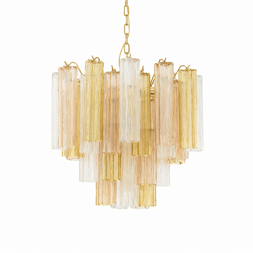 Murano Tubes Chandelier - Vakkerlight