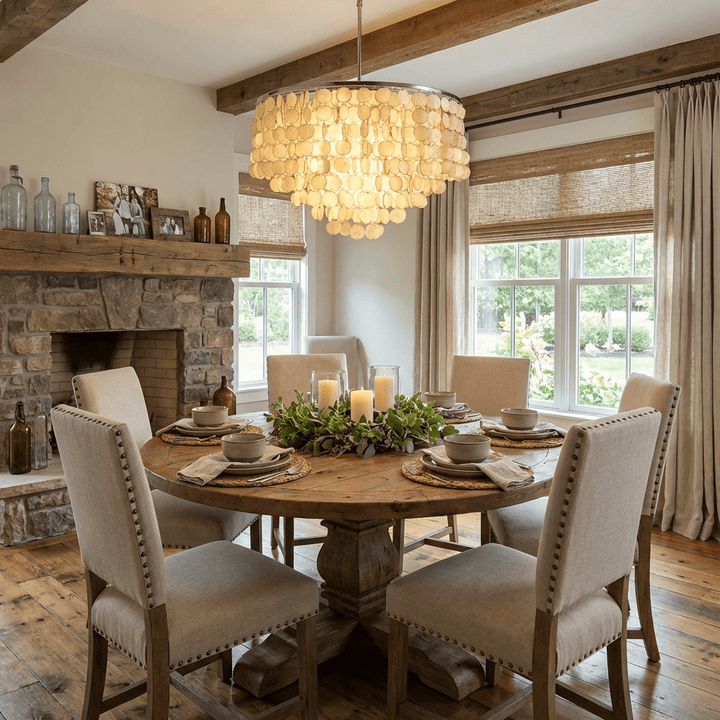 Oceana Shell chandelier - Vakkerlight