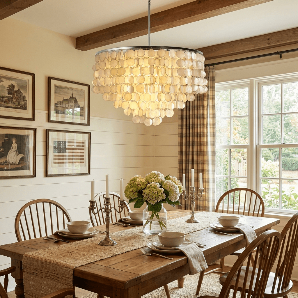 Oceana Shell chandelier - Vakkerlight