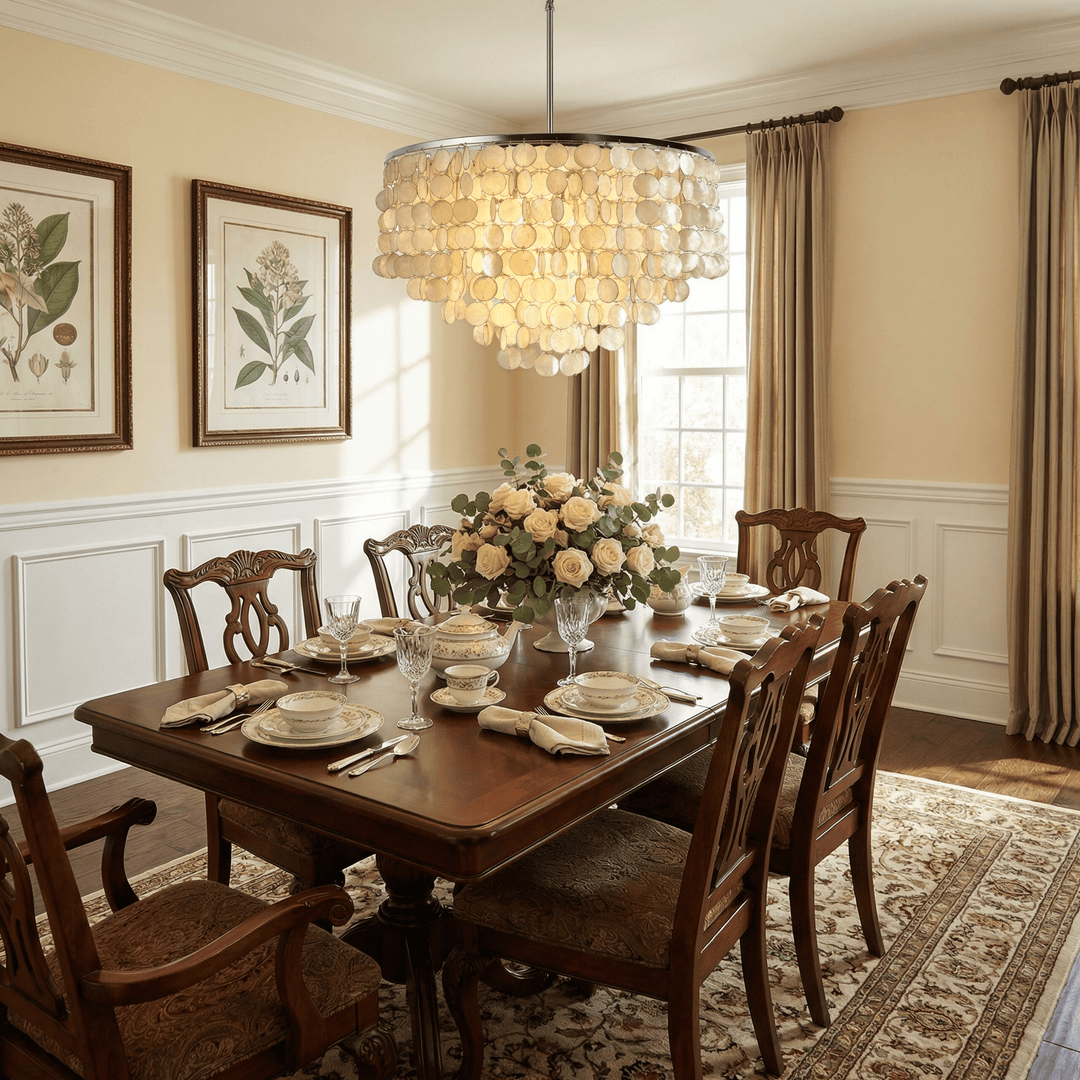 Oceana Shell chandelier - Vakkerlight