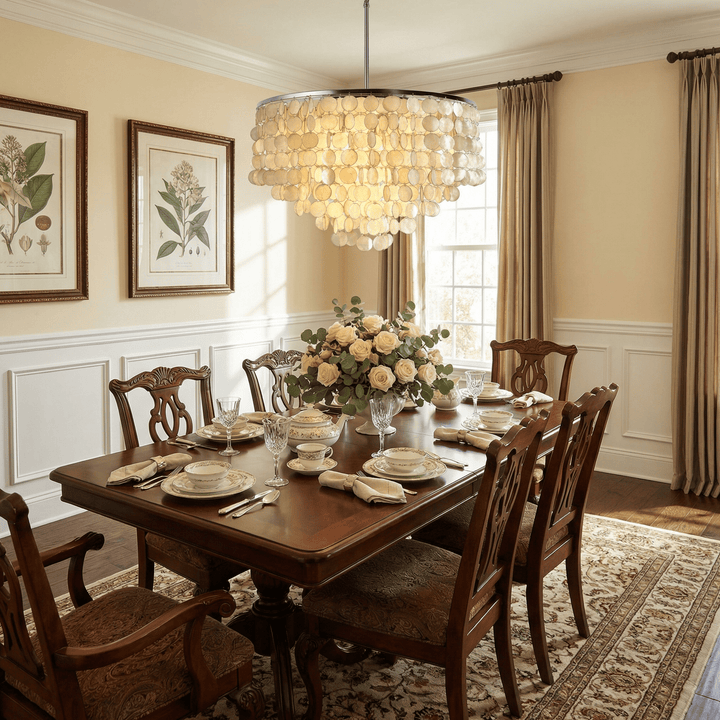 Oceana Shell chandelier - Vakkerlight