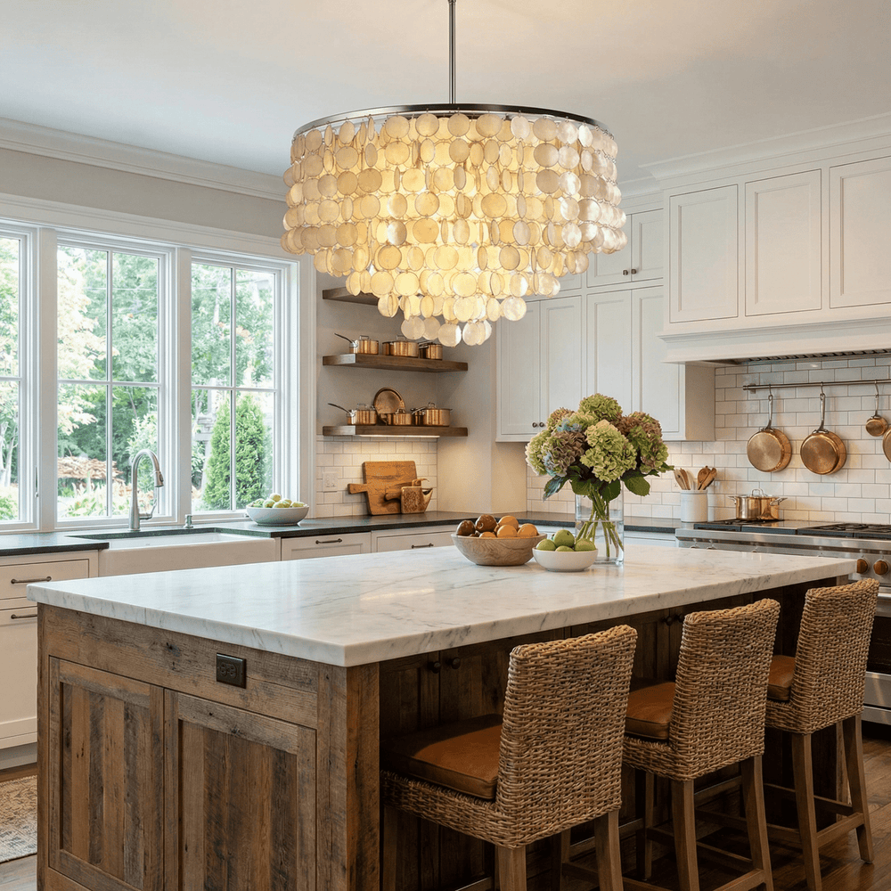 Oceana Shell chandelier - Vakkerlight