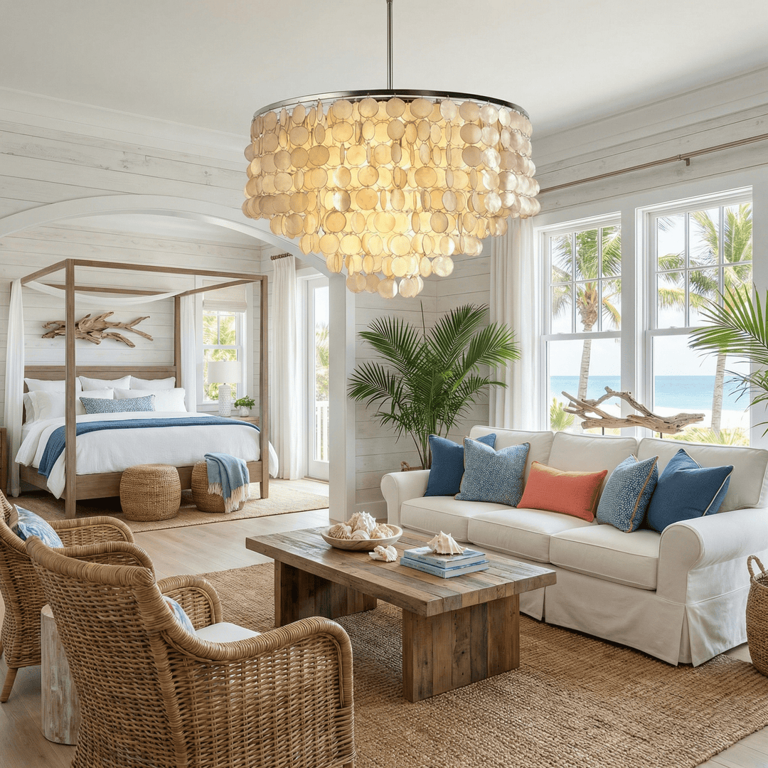 Oceana Shell chandelier - Vakkerlight