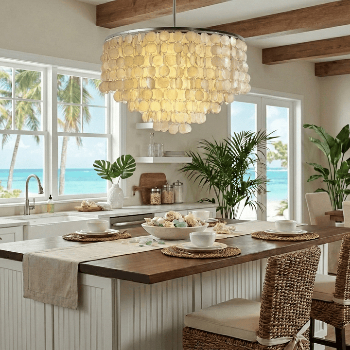 Oceana Shell chandelier - Vakkerlight