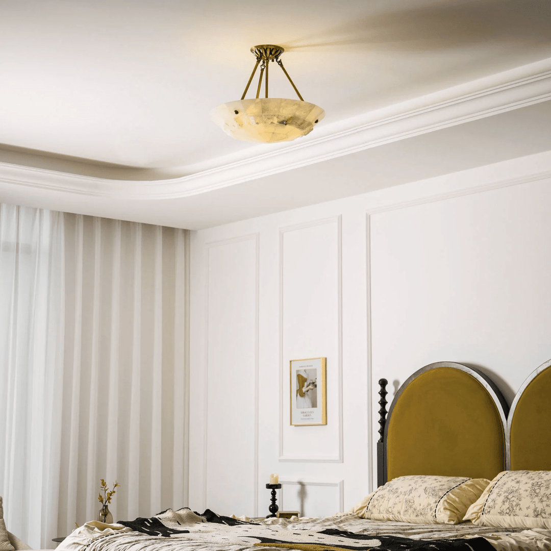 Aureon Alabaster Ceiling Light - Vakkerlight