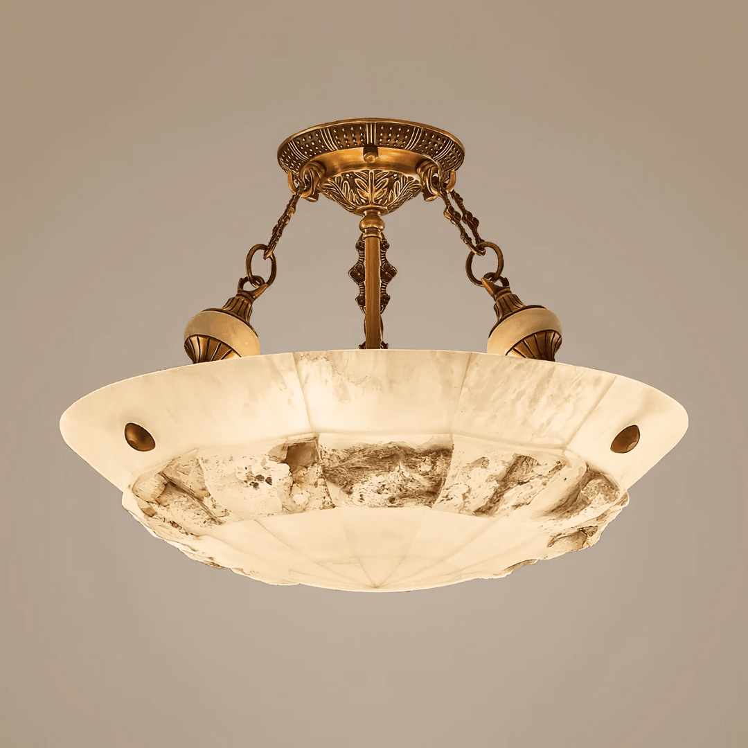 Aureon Alabaster Ceiling Light - Vakkerlight