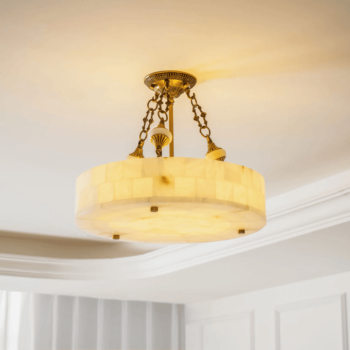 Lumisora Alabaster Ceiling Lamp - Vakkerlight