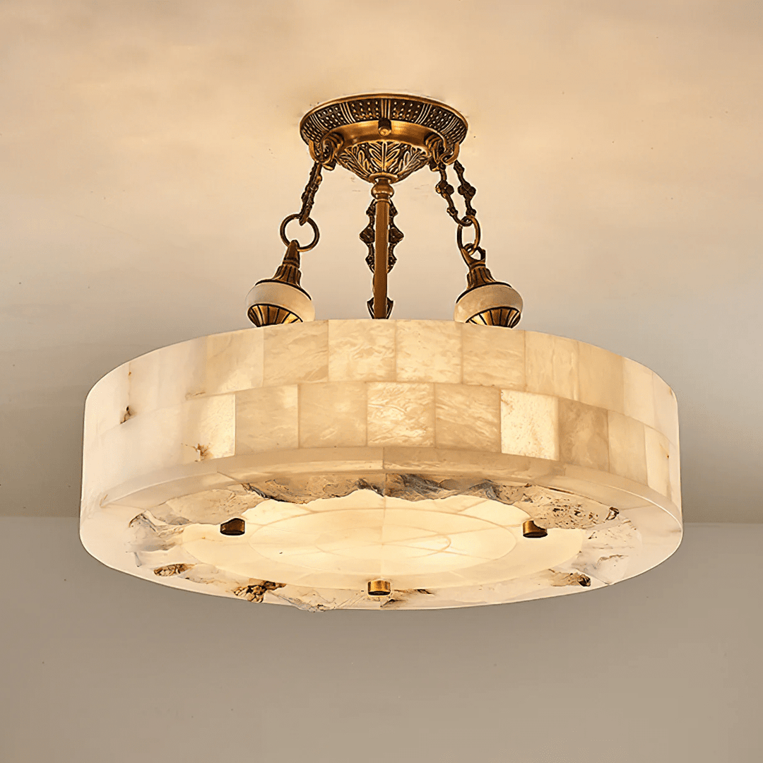 Aurevia Alabaster Chandelier - Vakkerlight