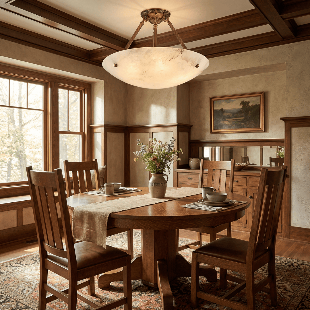 Calyra Alabaster Ceiling Light - Vakkerlight