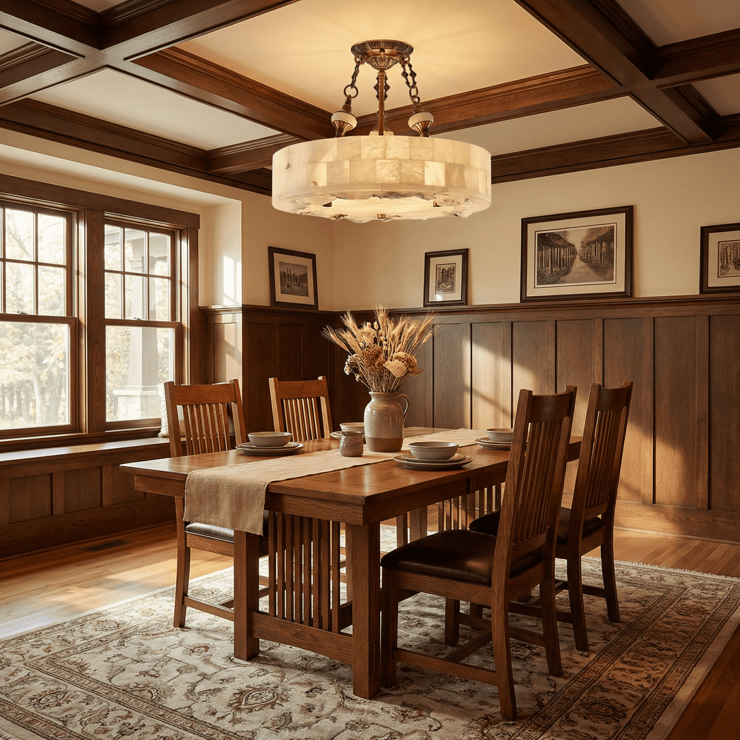 Aurevia Alabaster Chandelier - Vakkerlight