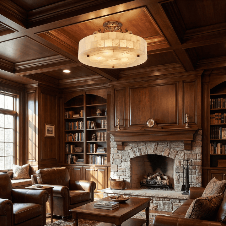 Lumisora Alabaster Ceiling Lamp - Vakkerlight