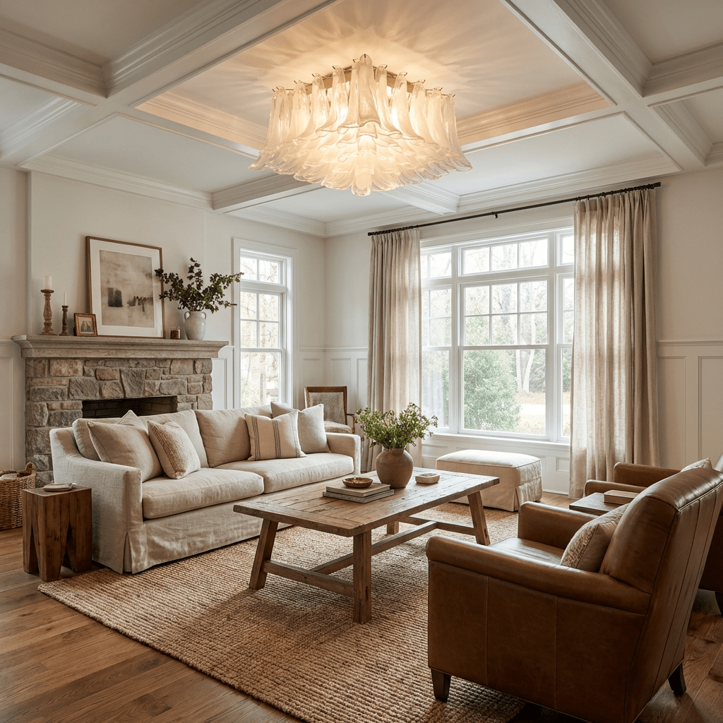 Aurielis Glass Ceiling Light - Vakkerlight