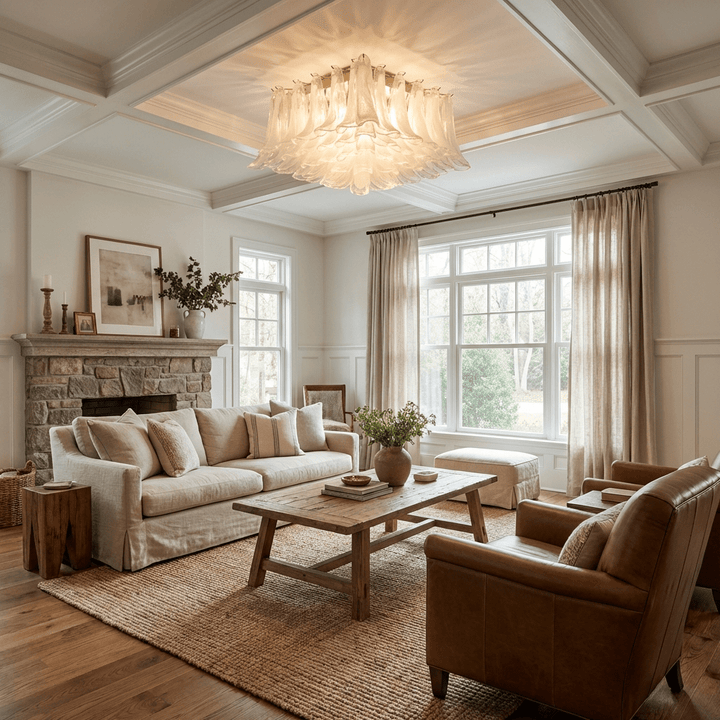 Aurielis Glass Ceiling Light - Vakkerlight