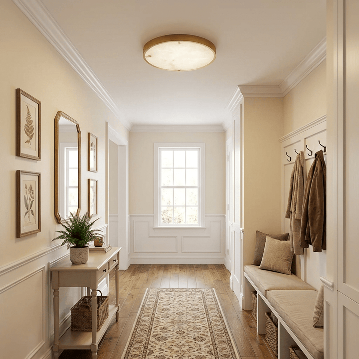 Calista Alabaster Ceiling Light - Vakkerlight