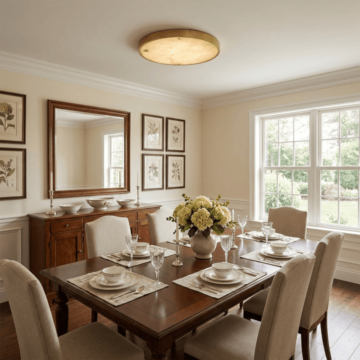 Calista Alabaster Ceiling Light - Vakkerlight