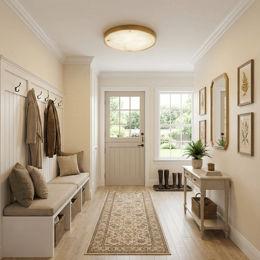 Calista Alabaster Ceiling Light - Vakkerlight