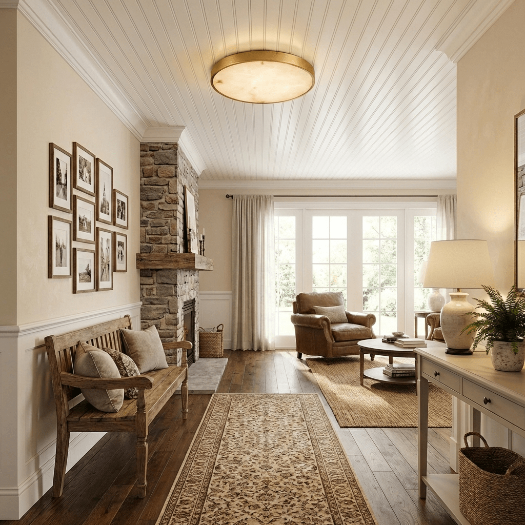 Calista Alabaster Ceiling Light - Vakkerlight