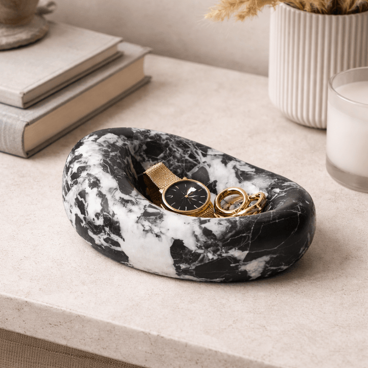 Drift Bowl Marble Tray - Vakkerlight