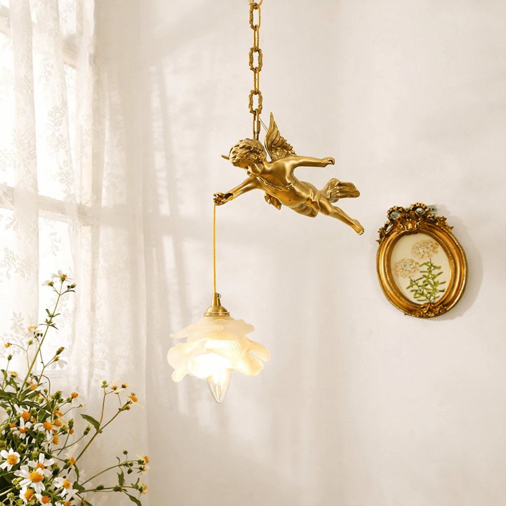 Vintage Angel Pendant Light - Vakkerlight