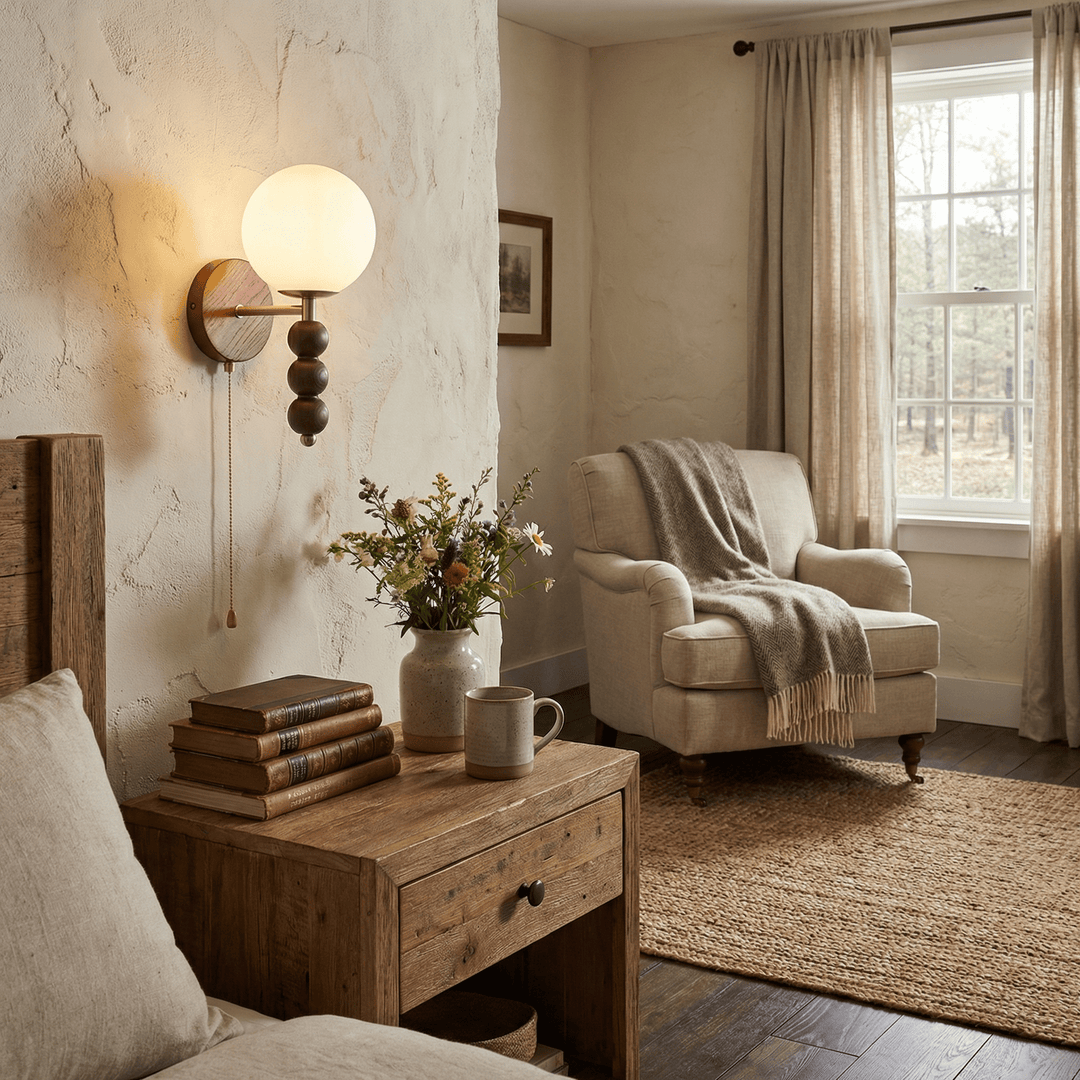 Rowan Bead Wall Sconce - Vakkerlight