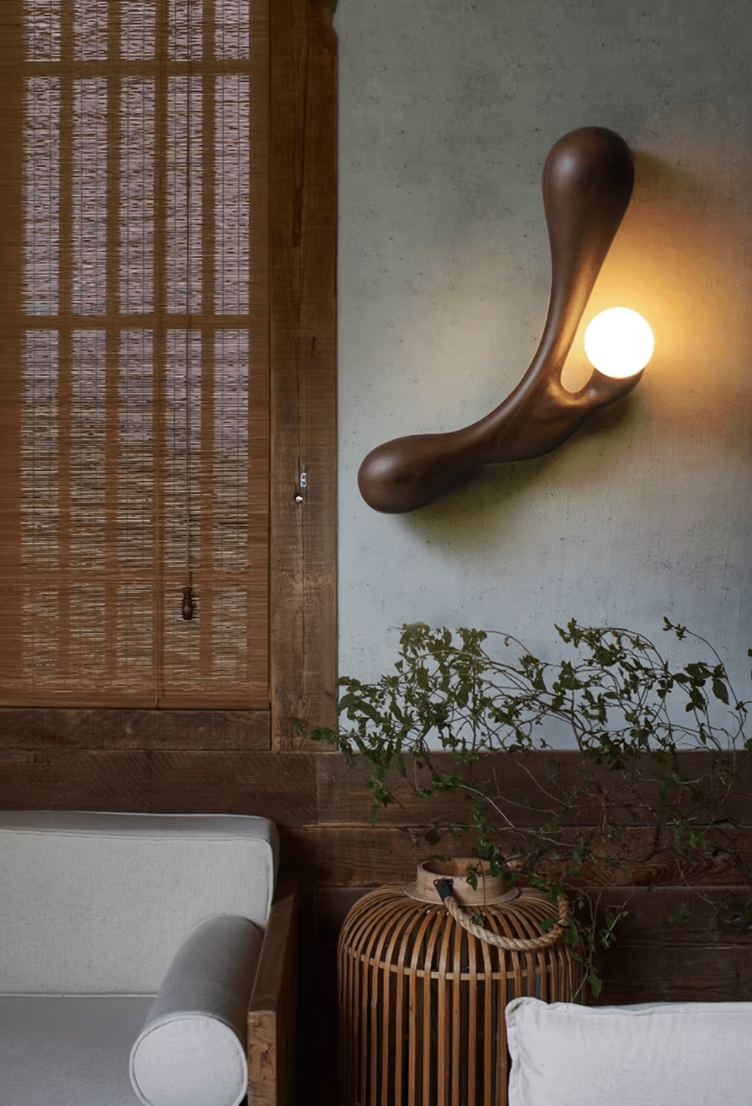 Liora Drift Wood Wall Lamp - Vakkerlight