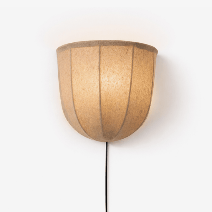 Sienna Linen Plug - in Wall Sconce - Vakkerlight