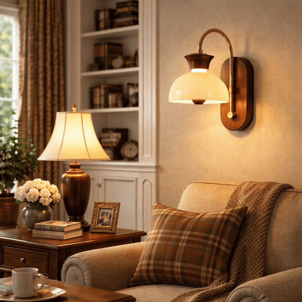 Wood Arc Wall Lamp - Vakkerlight